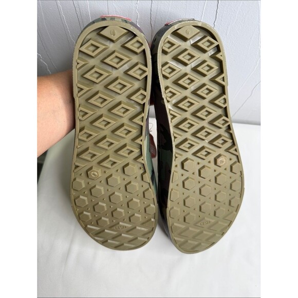 Vans TRK Green & Brown Camouflage Slip-On Water Shoes main image 4